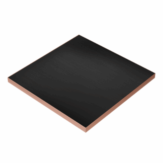 Rosé Tisch Dunkle Holzoptik Tischplatte.png